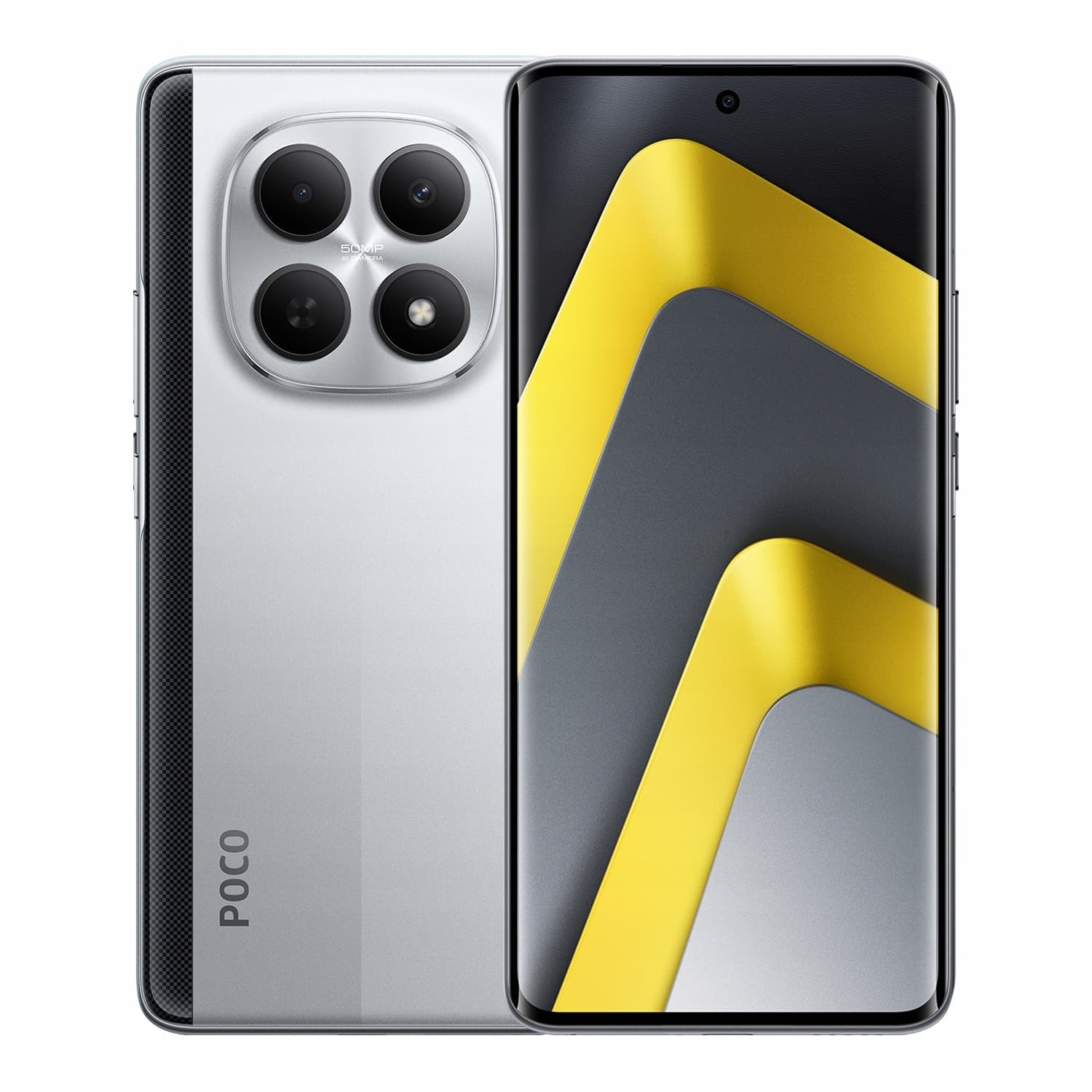 Smartfon Xiaomi Poco M8 5G Dual SIM 8/256GB Srebrny