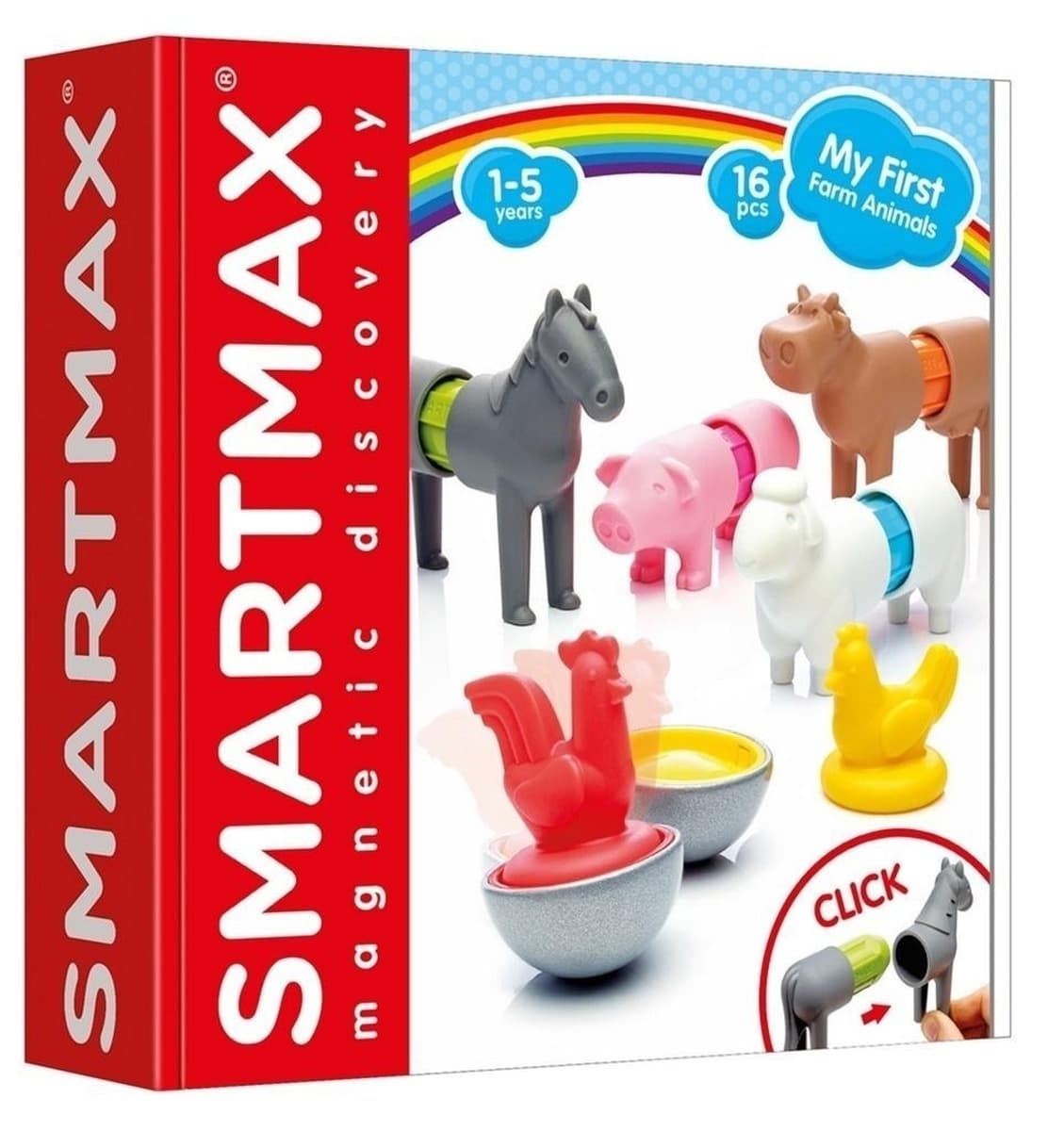 SmartMax My First Farm Animals - Klocki magnetyczne dla dzieci