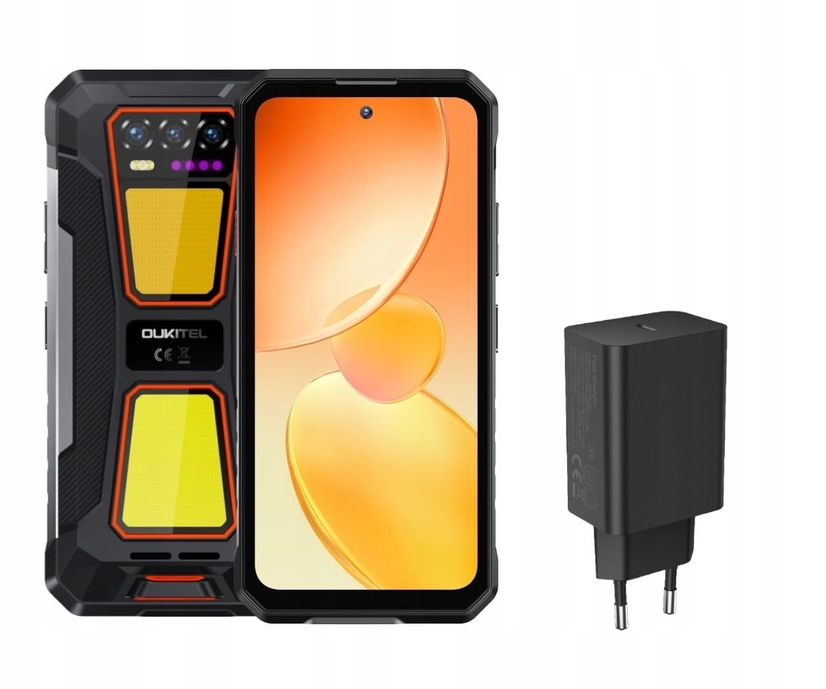 Smartphone Oukitel WP58 Pro 5G 6.7" 8/512GB 10000mAh Pomarańczowy