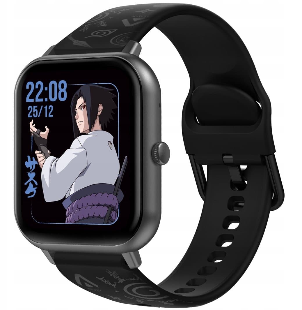 Smartwatch abxy Fit Touch 3 Sasuke Uchiha, gwiezdny szary