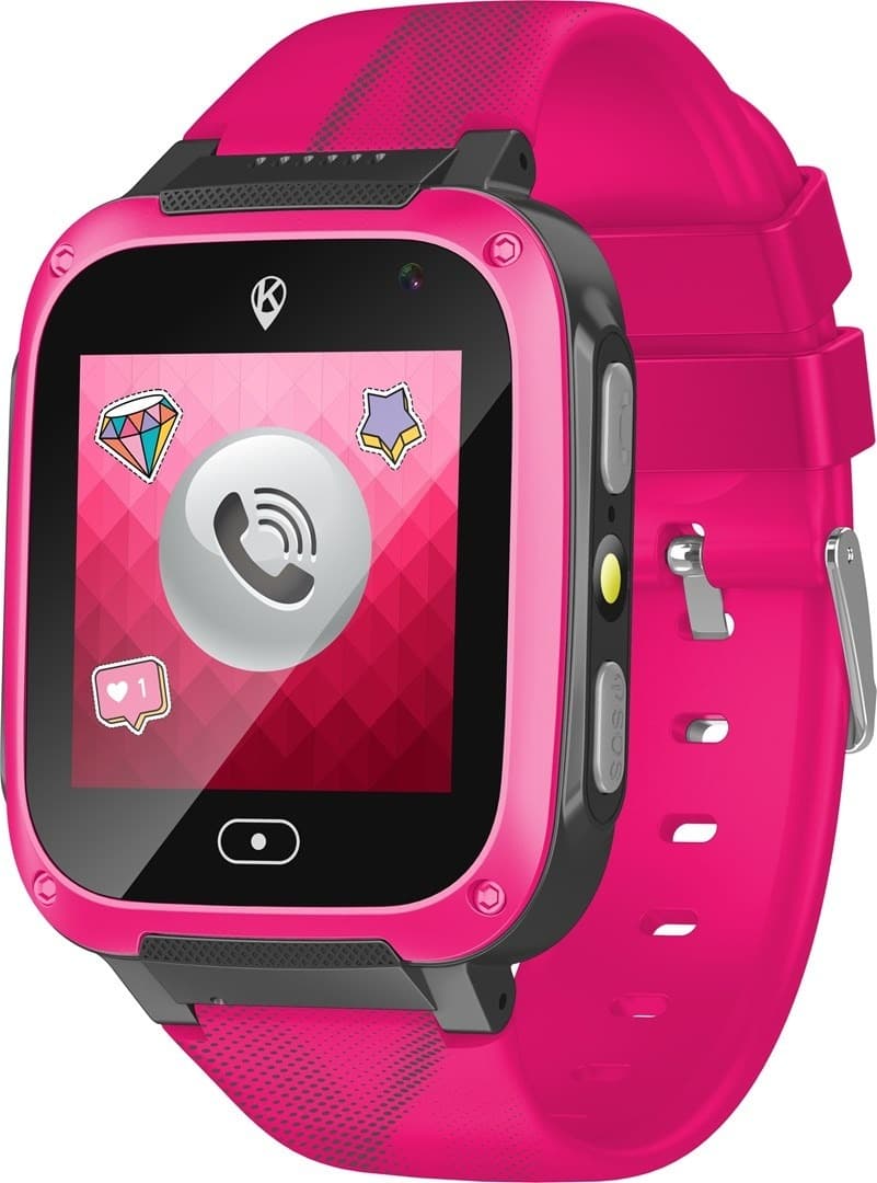 Smartwatch dla dziecka z funkcją lokalizacji różowy