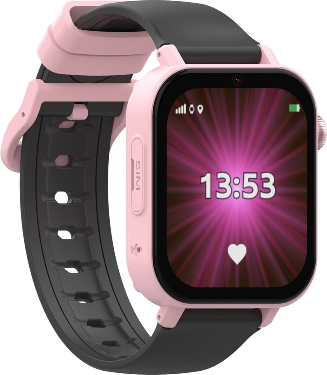 Smartwatch dla dziecka z GPS różowy