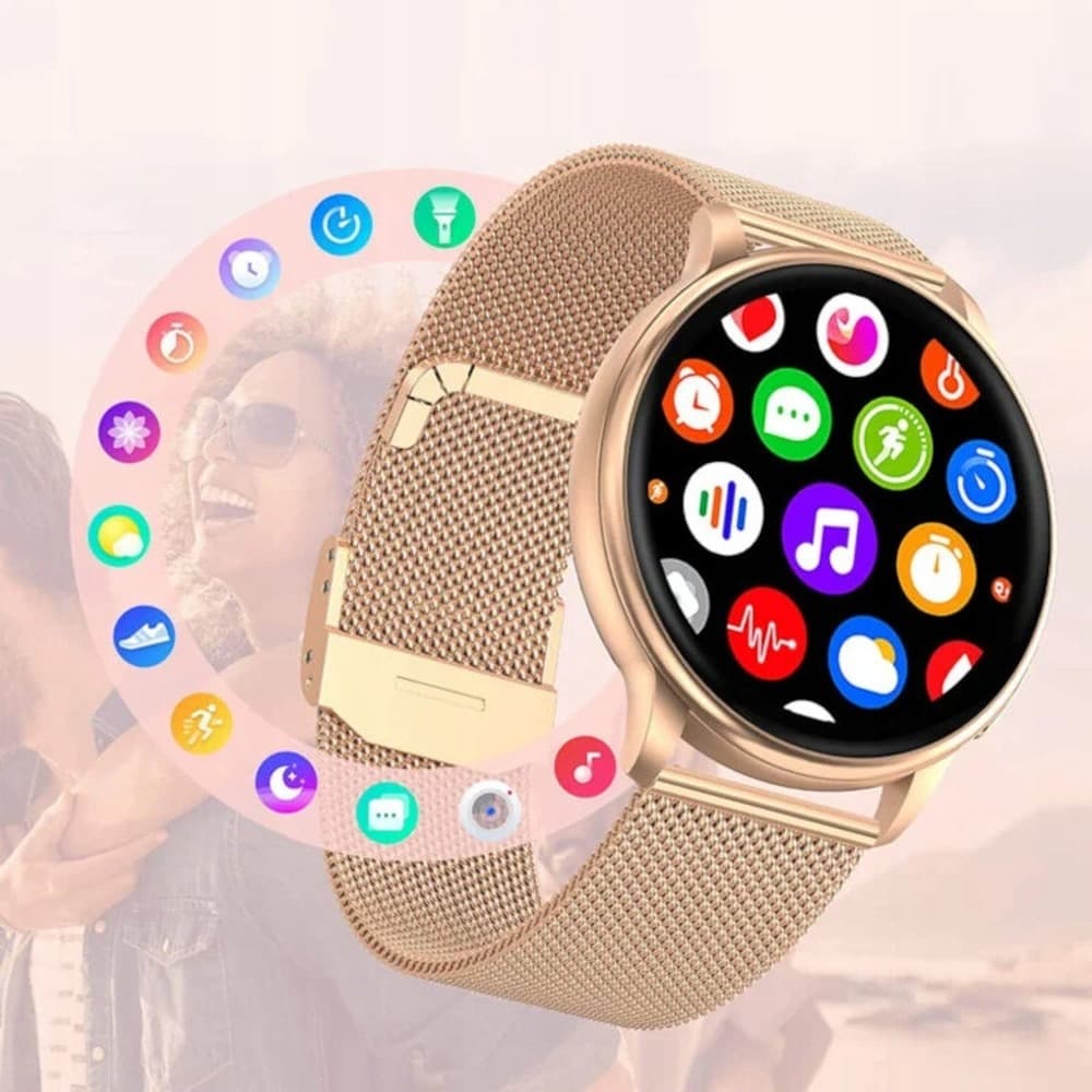 Smartwatch Mibro GS Active w kolorze różowego złota