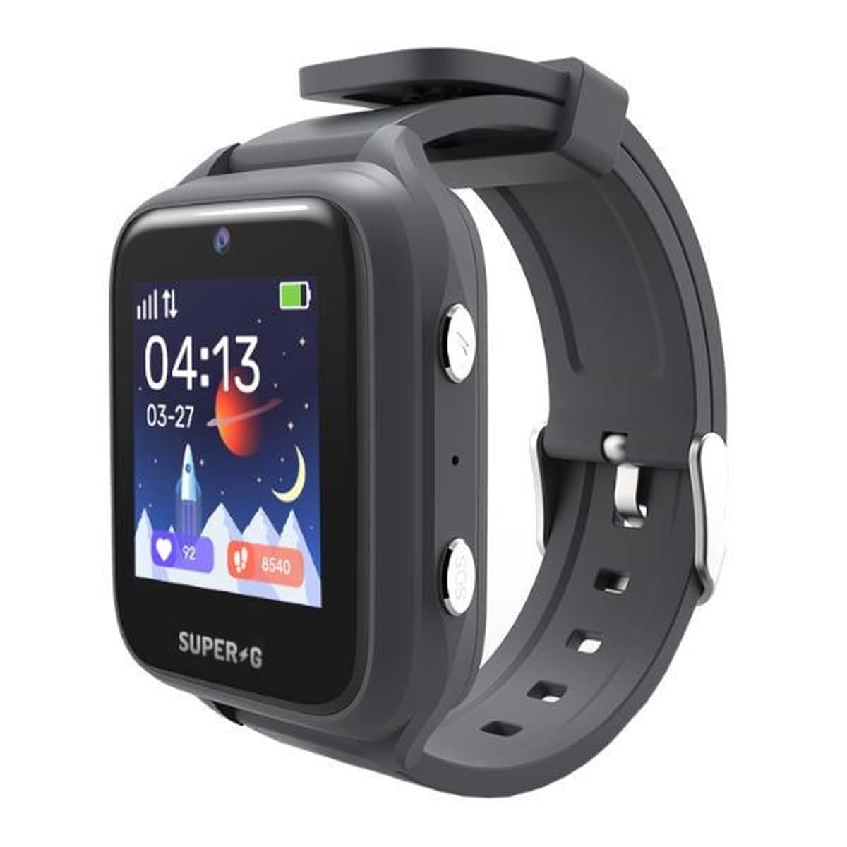 Smartwatch Super-G active Pro, szary
