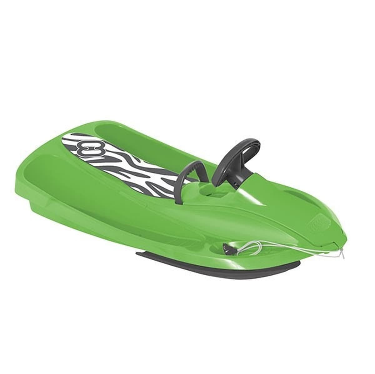 Śnieżny racer Sno Zebra dla dzieci zielony polietylen