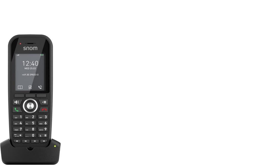 Snom M30 Czarna Słuchawka DECT IP