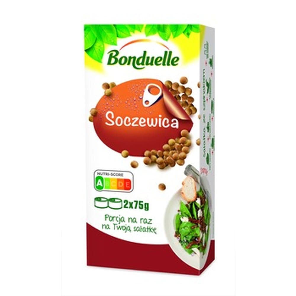 Soczewica gotowana Bonduelle 2 x 75 g