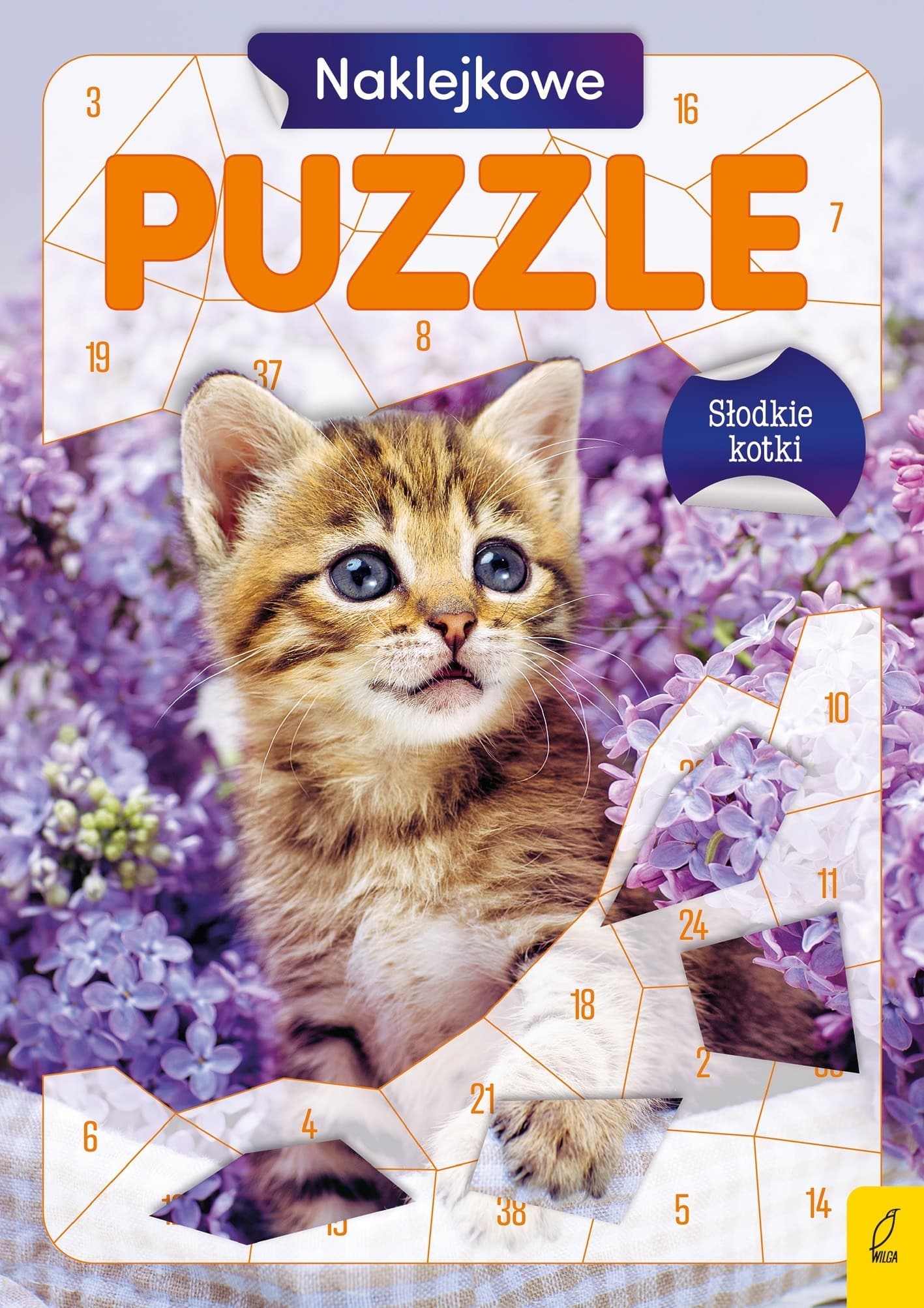 Słodkie kotki - Naklejkowe puzzle