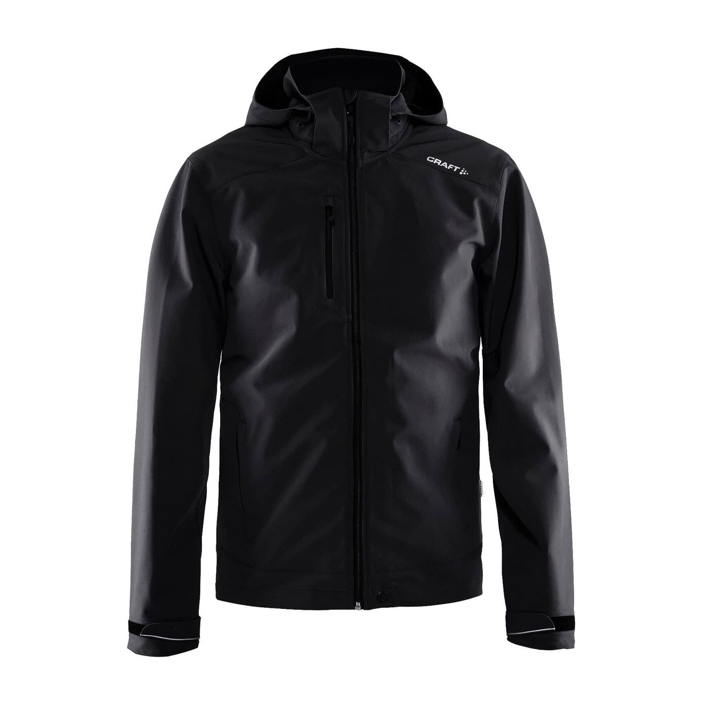 Męski softshell Craft Light Softshell Jkt M czarne