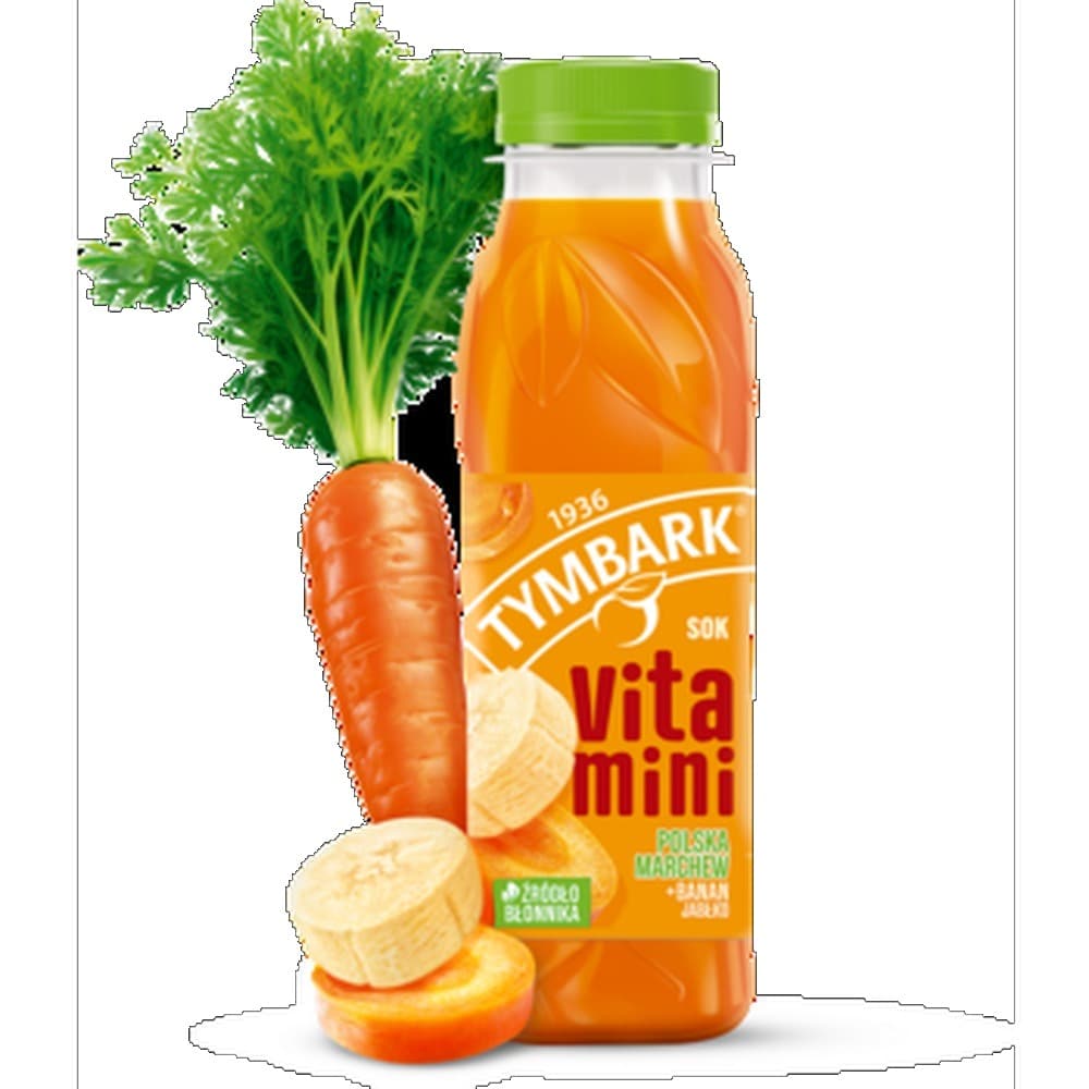 Tymbark Vitamini Sok banan marchew jabłko 300 ml