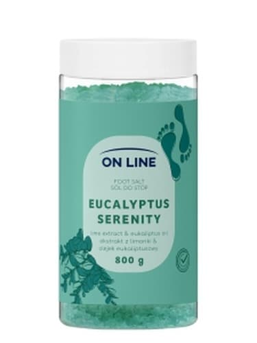 On Line Sól do kąpieli Serenity Eucalyptus 800 g