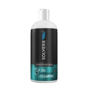 Solverx Sensi Men żel i szampon 2w1 do ciała 400 ml