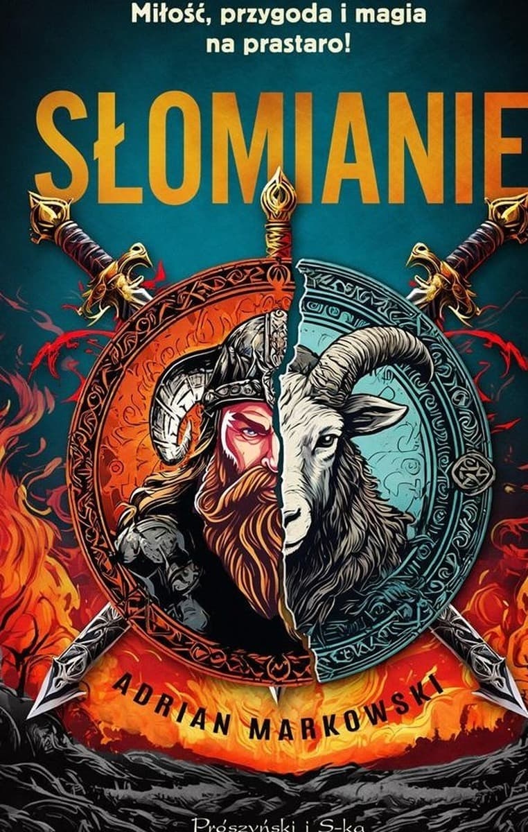 Słomianie - Adrian Markowski powieść przygodowa