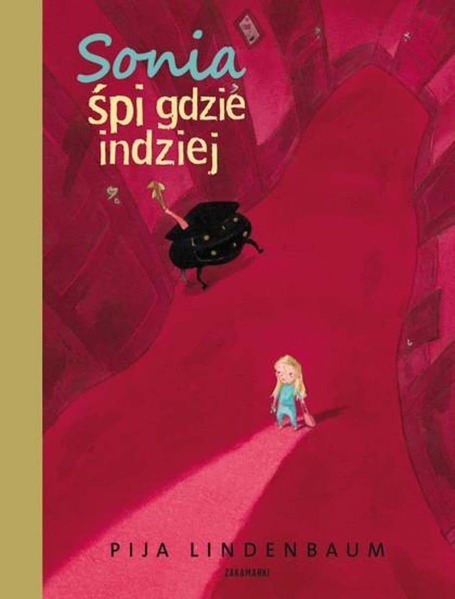 Sonia śpi gdzie indziej - książka dla dzieci