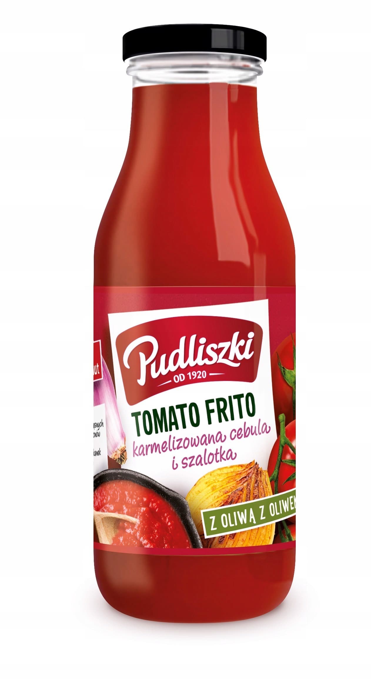 Duszone pomidory - karmelizowana cebula i szalotka 495g