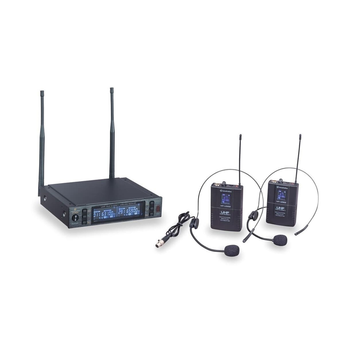 Soundsation WF-U2302PP System bezprzewodowy UHF dwukanałowy