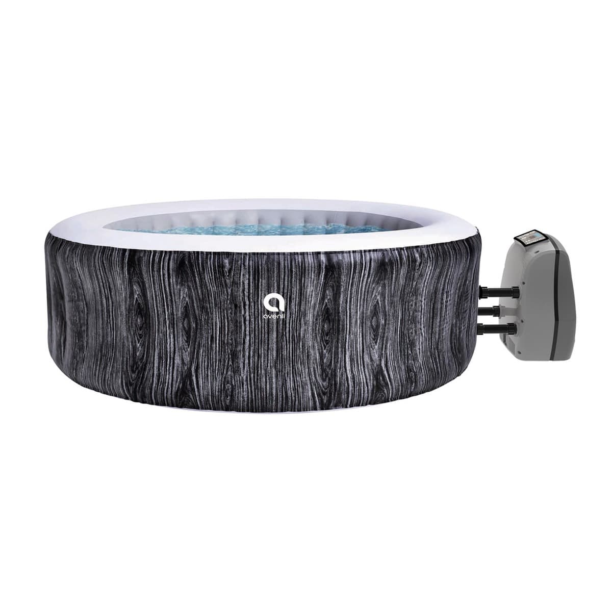 Spa ogrodowe, basen pompowany z hydromasażem AVENLI NICE, 6-osobowe, 204x70 cm