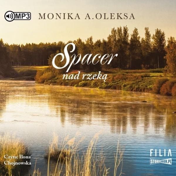 CD MP3 Spacer nad rzeką - powieść obyczajowa