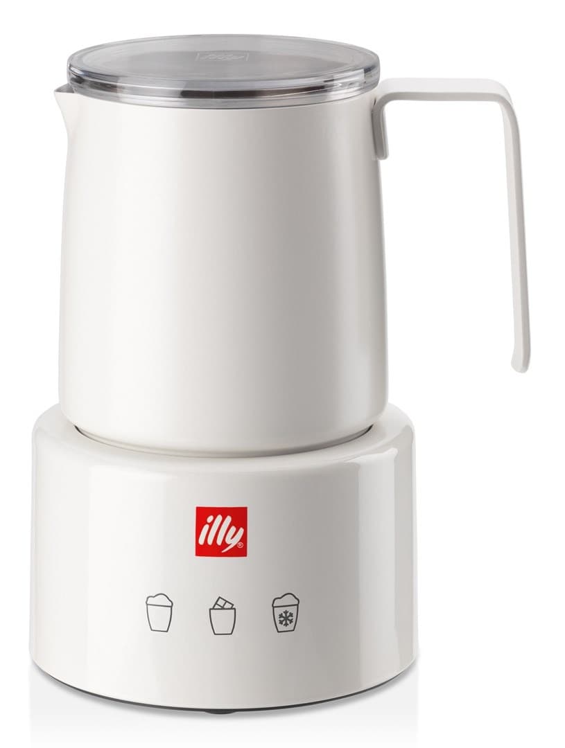 Illy spieniacz do mleka Piero Lissoni biały