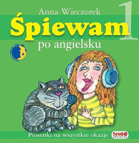 Zbiór piosenek z CD - Ksiazka do nauki angielskiego dla dzieci