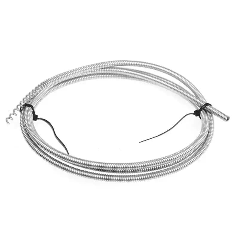 Spirala do udrażniania rur kanalizacyjnych stal ocynkowana 10 mm x 1,5 m