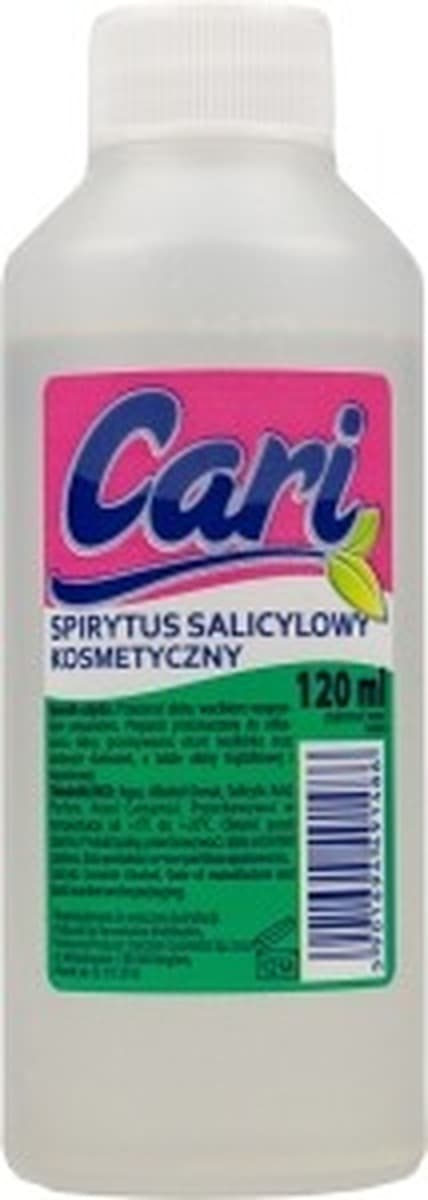 Spirytus salicylowy Cari 120 ml do oczyszczania twarzy