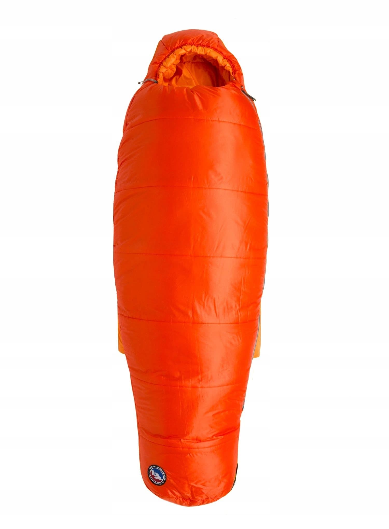Śpiwór dziecięcy Big Agnes Wolverine 20 (152 cm) - cherry tomato/tangelo
