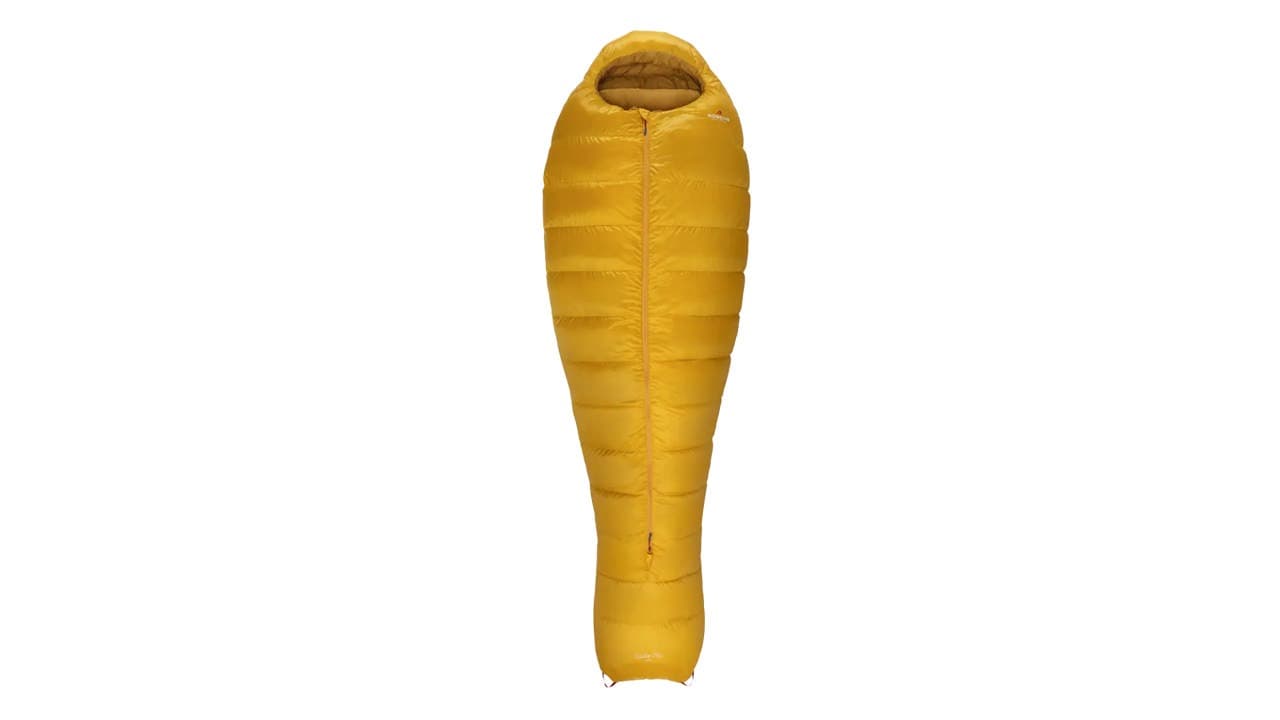 Śpiwór puchowy Robens Couloir 750 (195 cm) - żółty