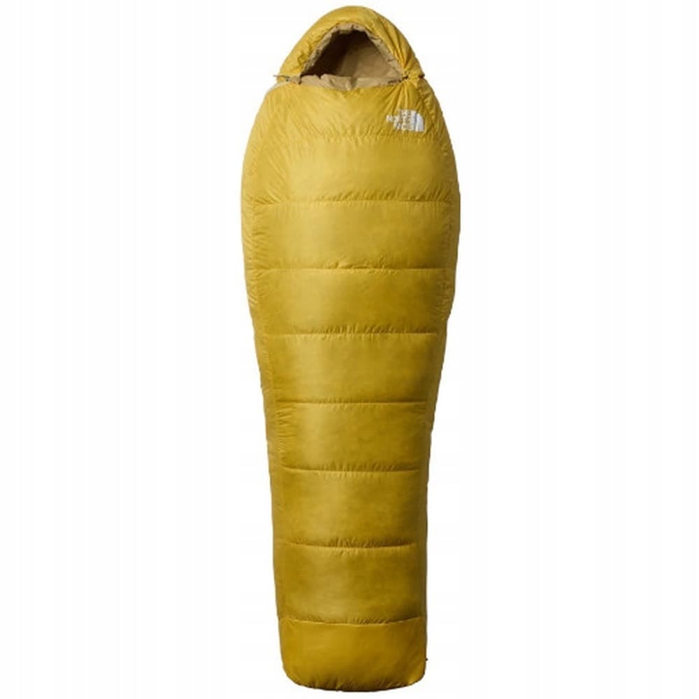 Śpiwór puchowy The North Face Trail Lite Down 35 (183 cm) - żółto/khaki, prawy
