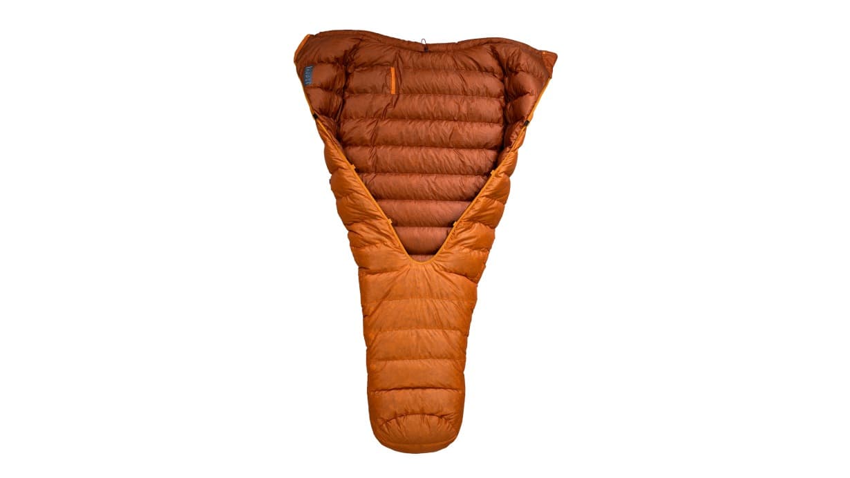 Śpiwór turystyczny Robens Scoria Quilt UL -6C Regular (180 cm) - pomarańczowy