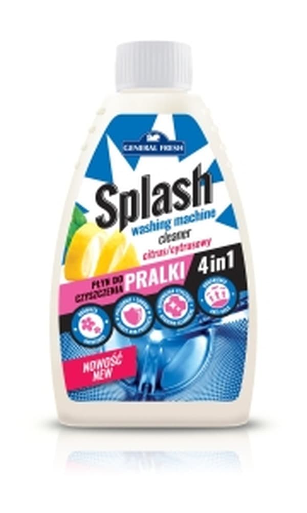 Splash Płyn do czyszczenia pralek 250 ml cytrusowy