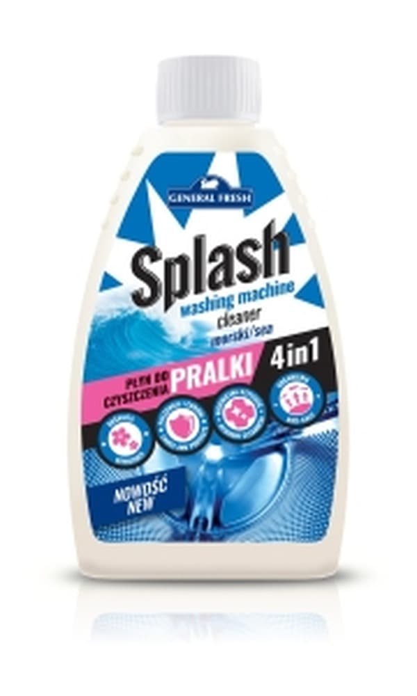Splash Płyn do czyszczenia pralek 250 ml morski