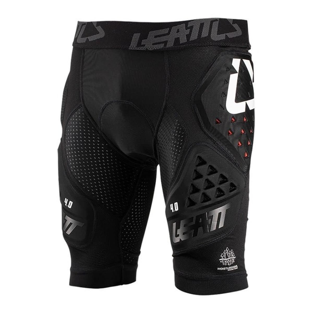Spodenki ochronne LEATT Impact Shorts 3DF 3.0, czarne, rozmiar L