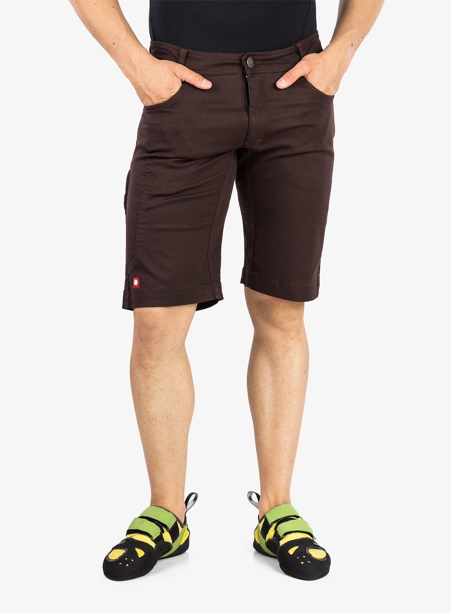 Spodenki wspinaczkowe Ocun Cronos Short - brązowe czekoladowe XL