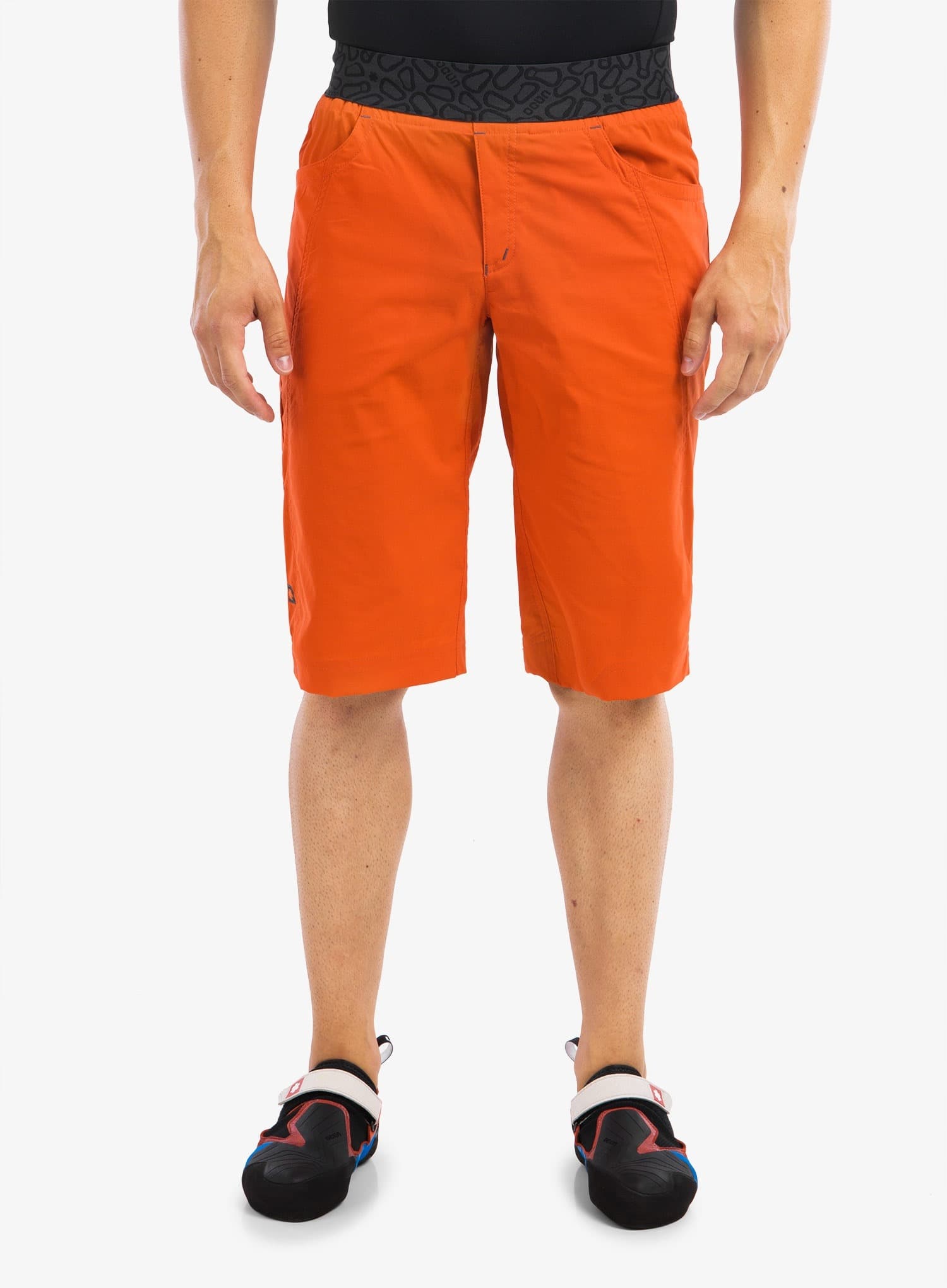 Spodenki wspinaczkowe Ocun Mania Shorts - pomarańczowe, rozmiar S