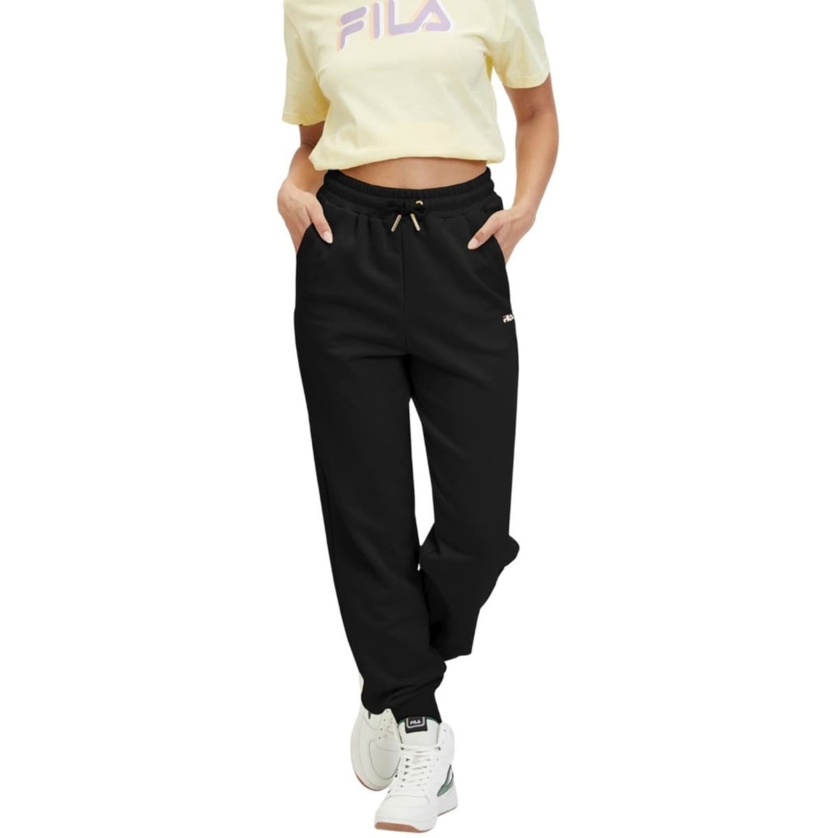 Spodnie Damskie Fila Buetzow Faw0701 80010 Czarne