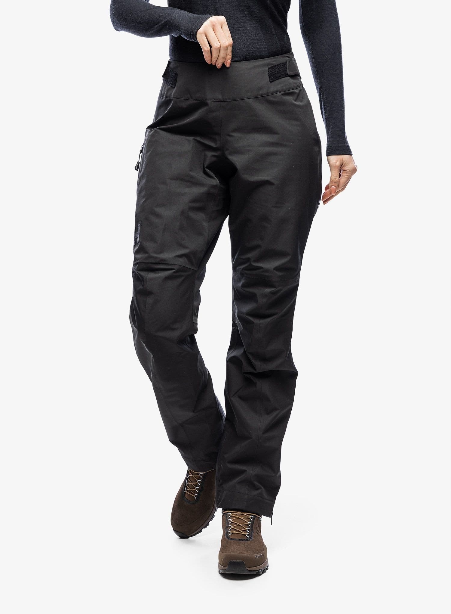 Spodnie damskie Helly Hansen Odin 9 Worlds Infinity Shell Pant - czarne, rozmiar M