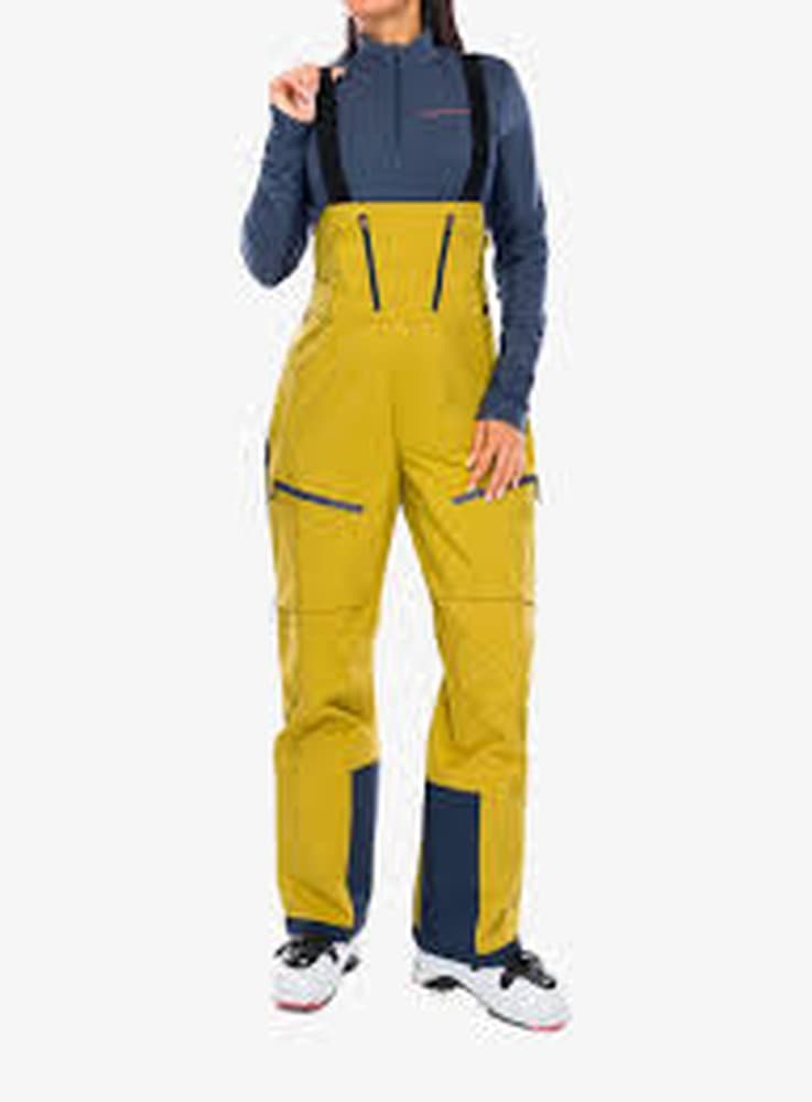 Spodnie narciarskie damskie La Sportiva Sender GTX Performance Bib Pants Sawanna