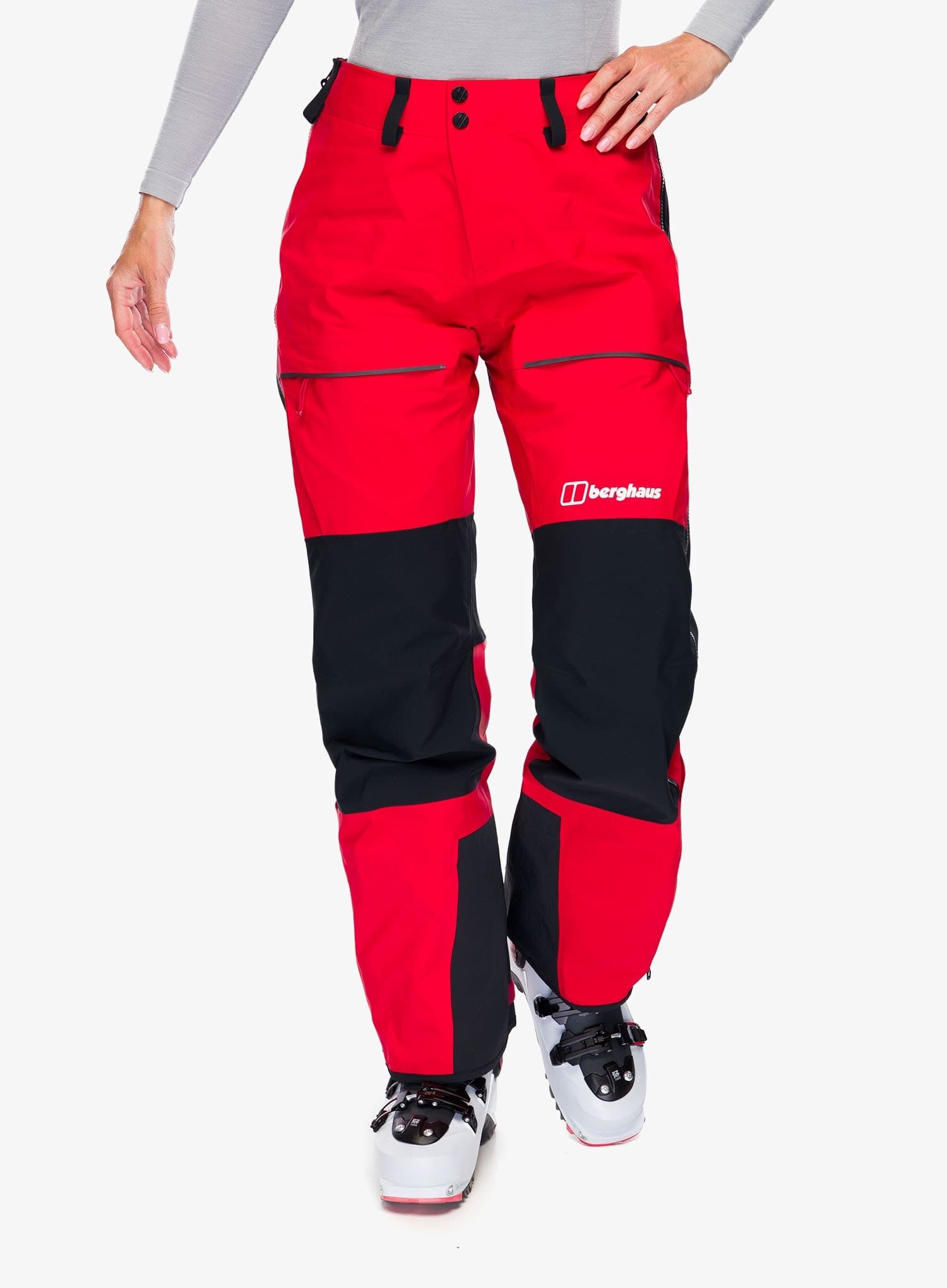 Spodnie softshell damskie Berghaus MTN Guide Alpine Legging - black, rozmiar M
