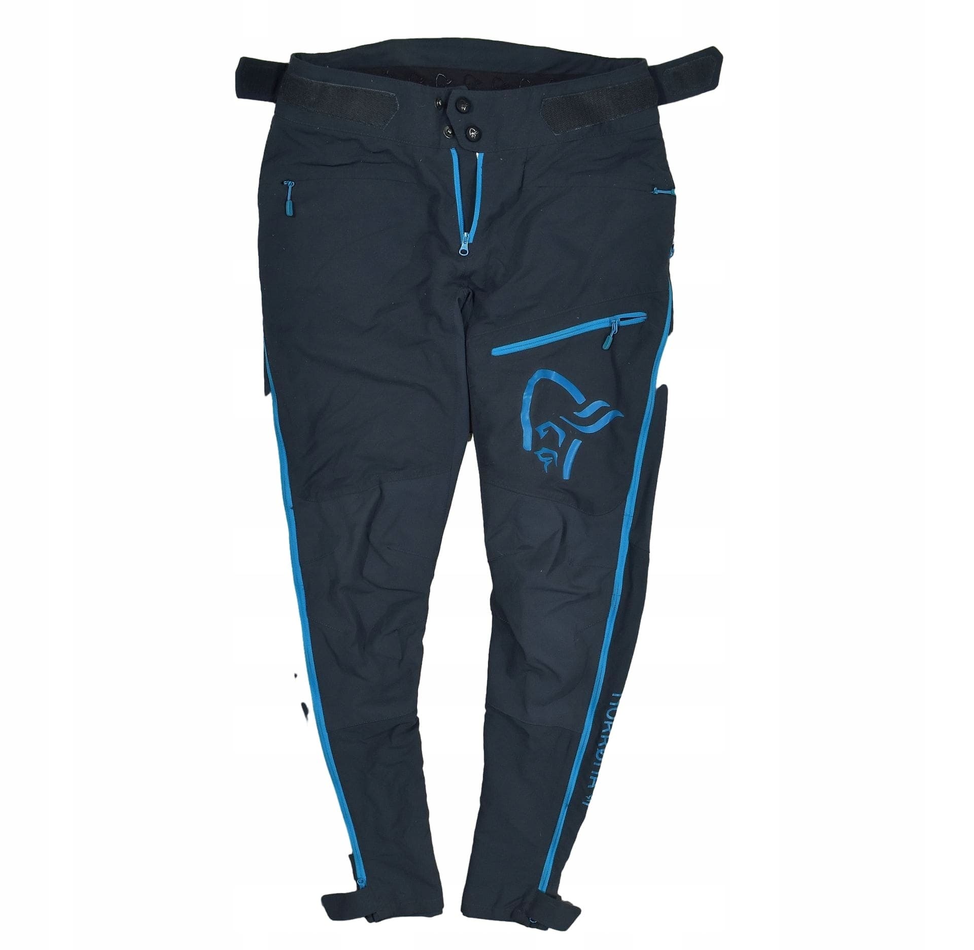 Spodnie softshell damskie Norrona Fjora Flex1 - caviar/castor grey, rozm. L