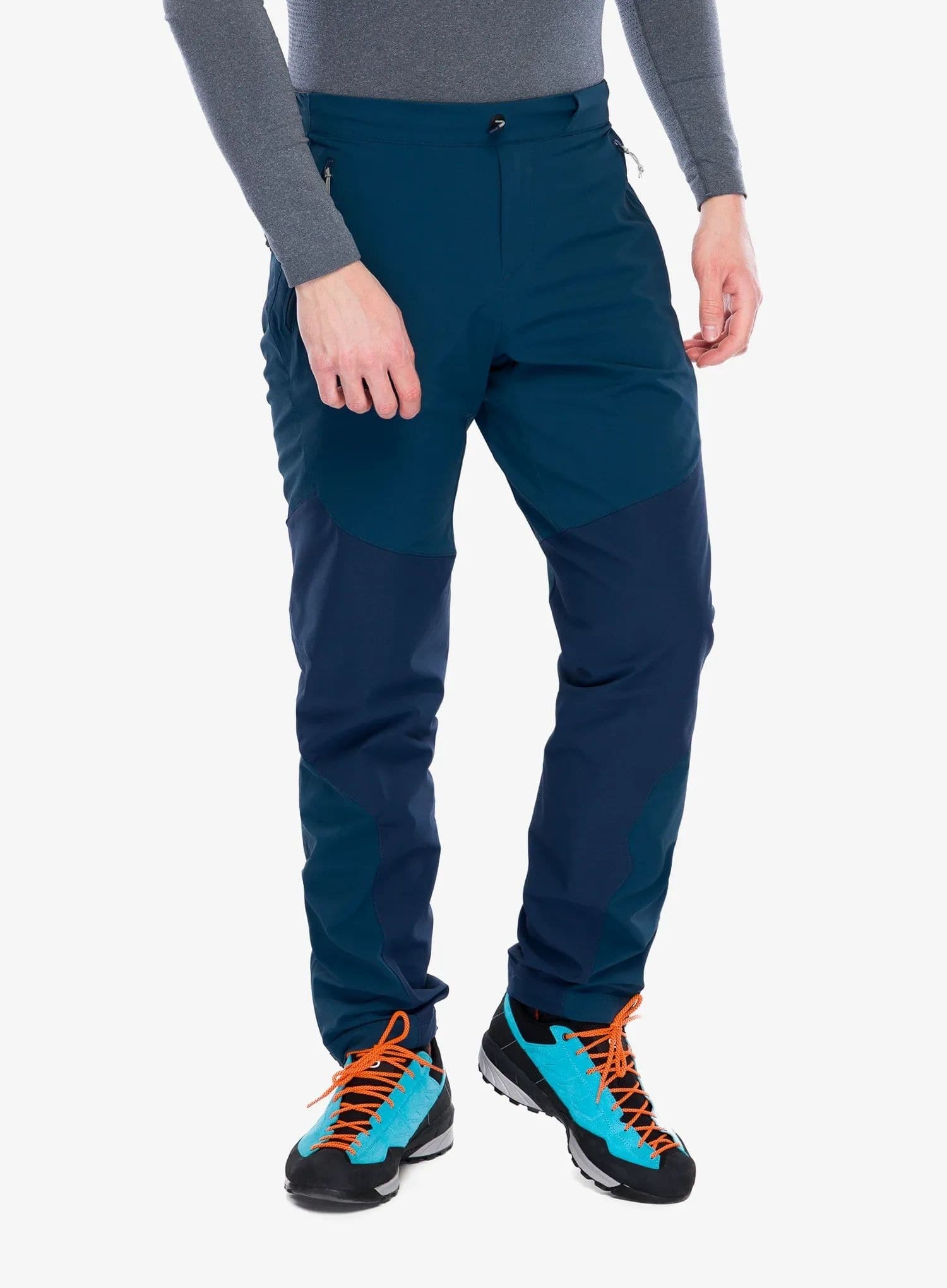 Spodnie softshell Rab Torque Pants - maya blue, rozmiar L