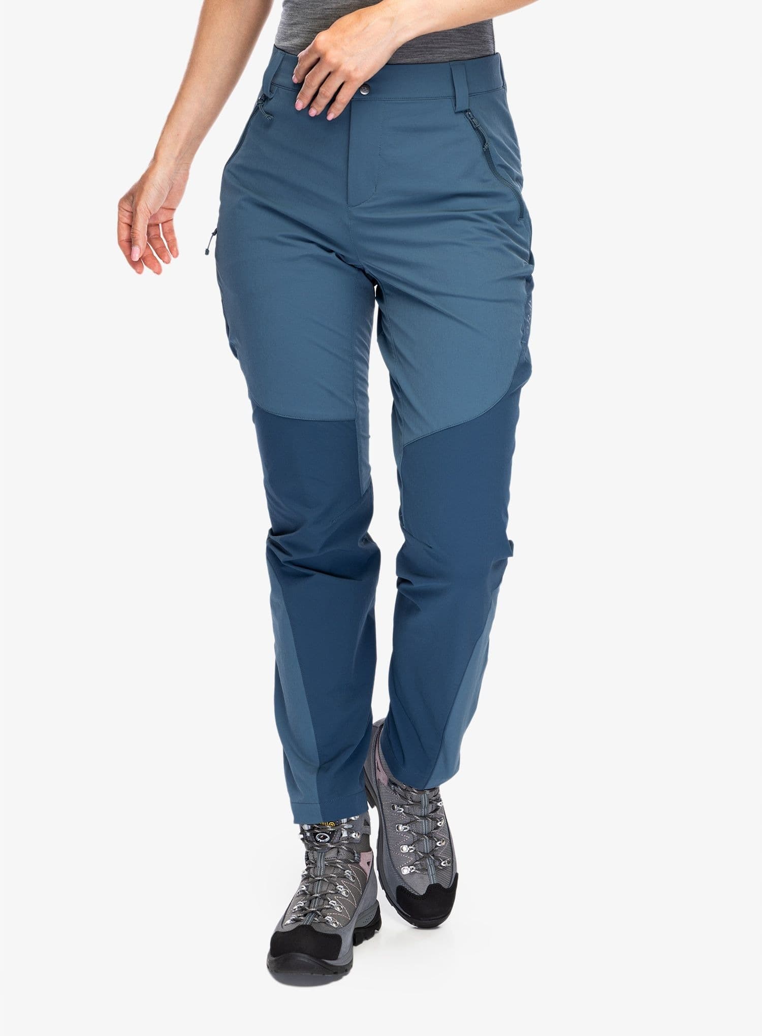 Spodnie trekkingowe damskie Rab Torque Pants - tempest blue, rozmiar S