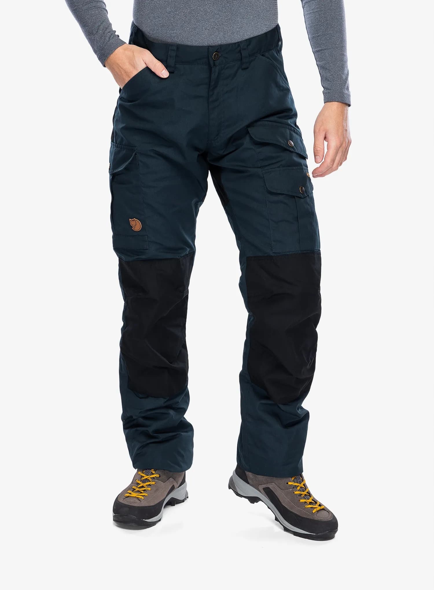 Spodnie trekkingowe Fjallraven Barents Pro czarne rozmiar XL