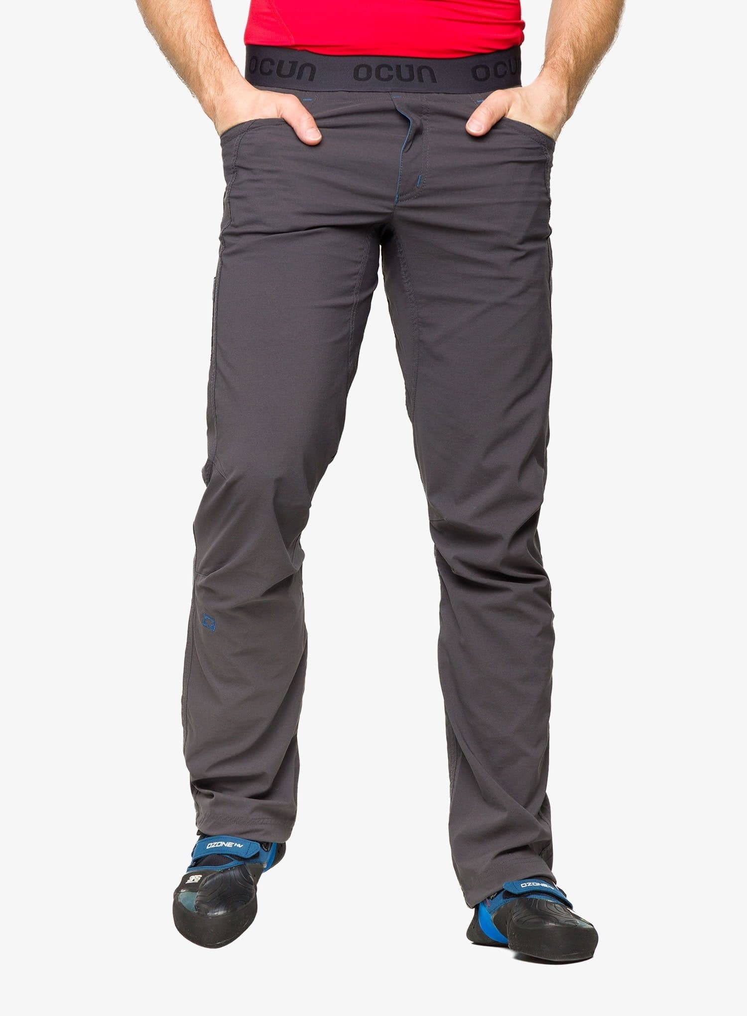 Spodnie wspinaczkowe Ocun Mania Pants - anthracite obsidian, rozmiar L