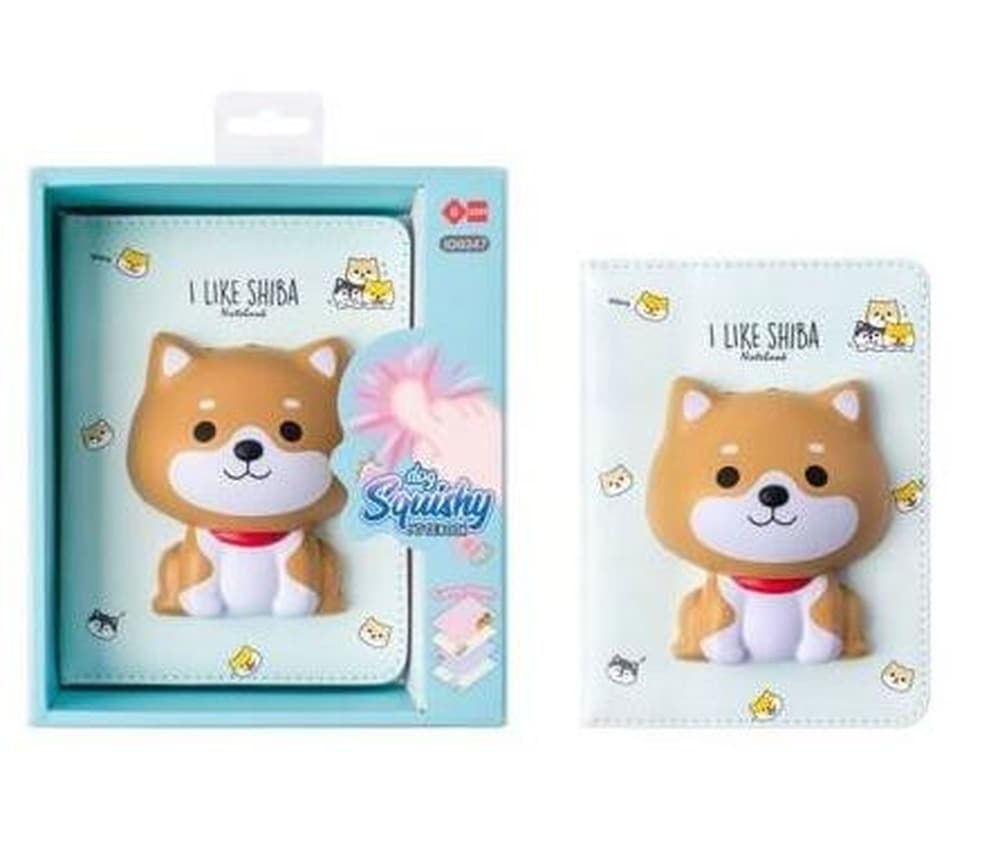 Squishy Notatnik Piesek z miękką okładką 128 stron