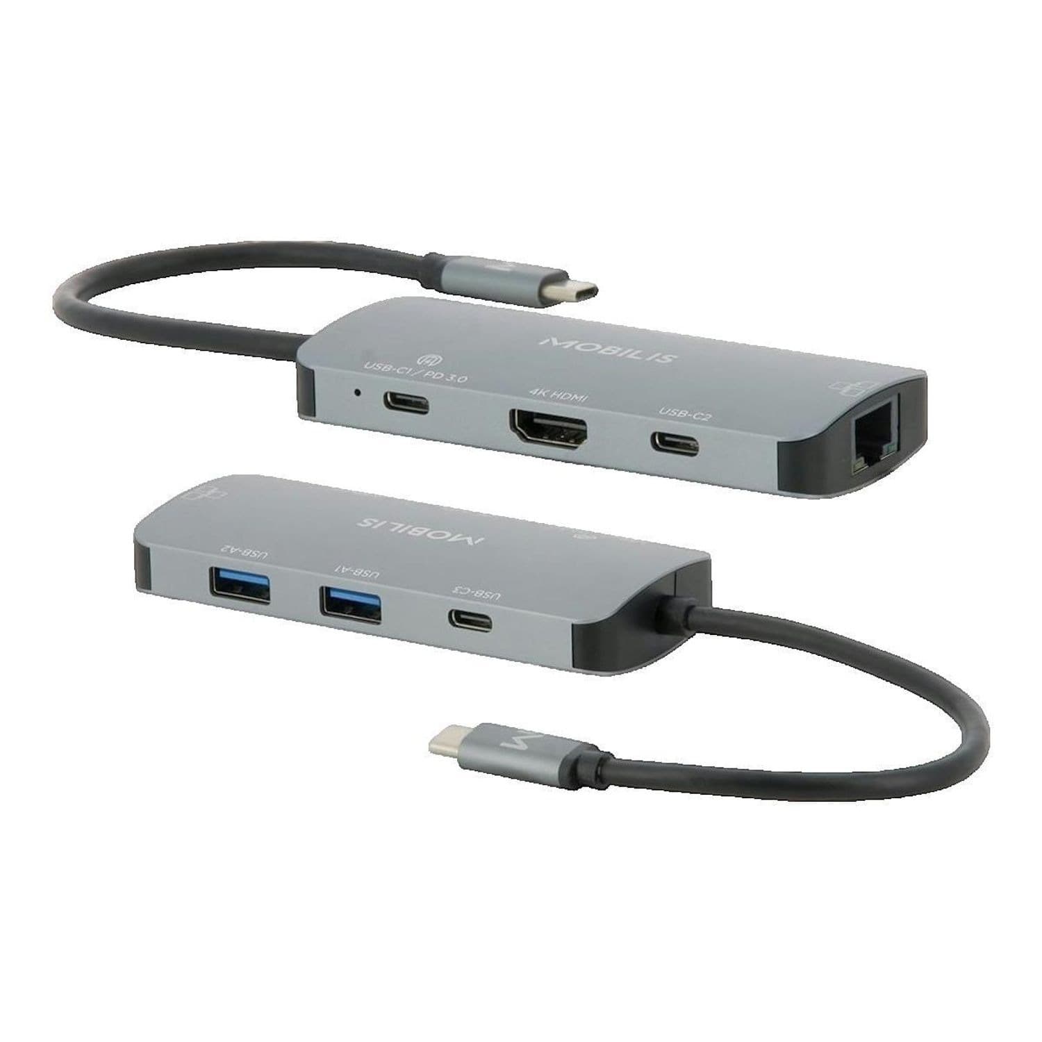 Stacja dokująca Mobilis USB-C 7 w 1, maks. 100 W