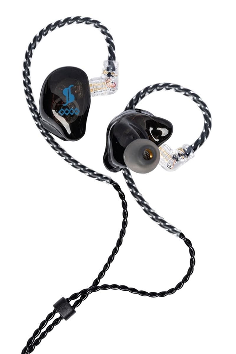 Stagg SPM-435 BK Słuchawki douszne monitorowe dokanałowe czarne