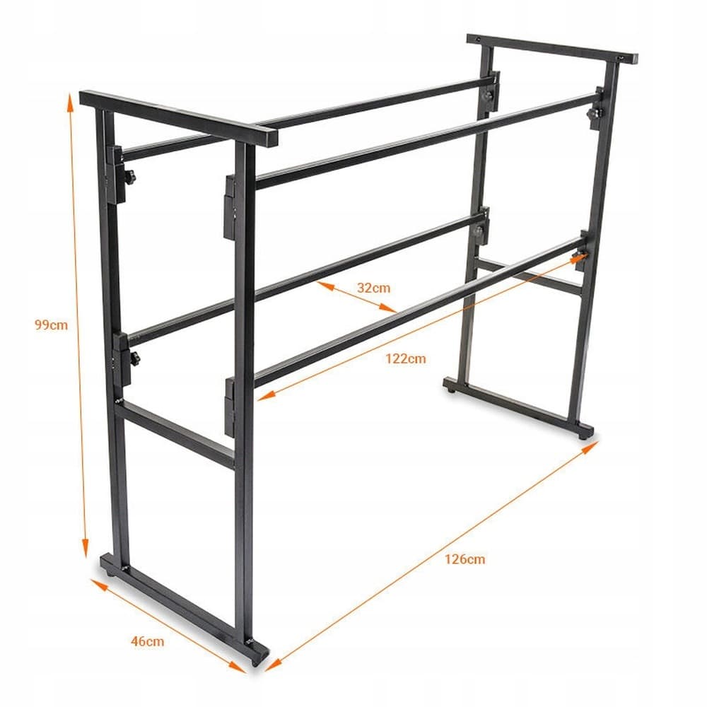 STAND4ME DJ120 MKII stanowisko statyw DJ 122 cm