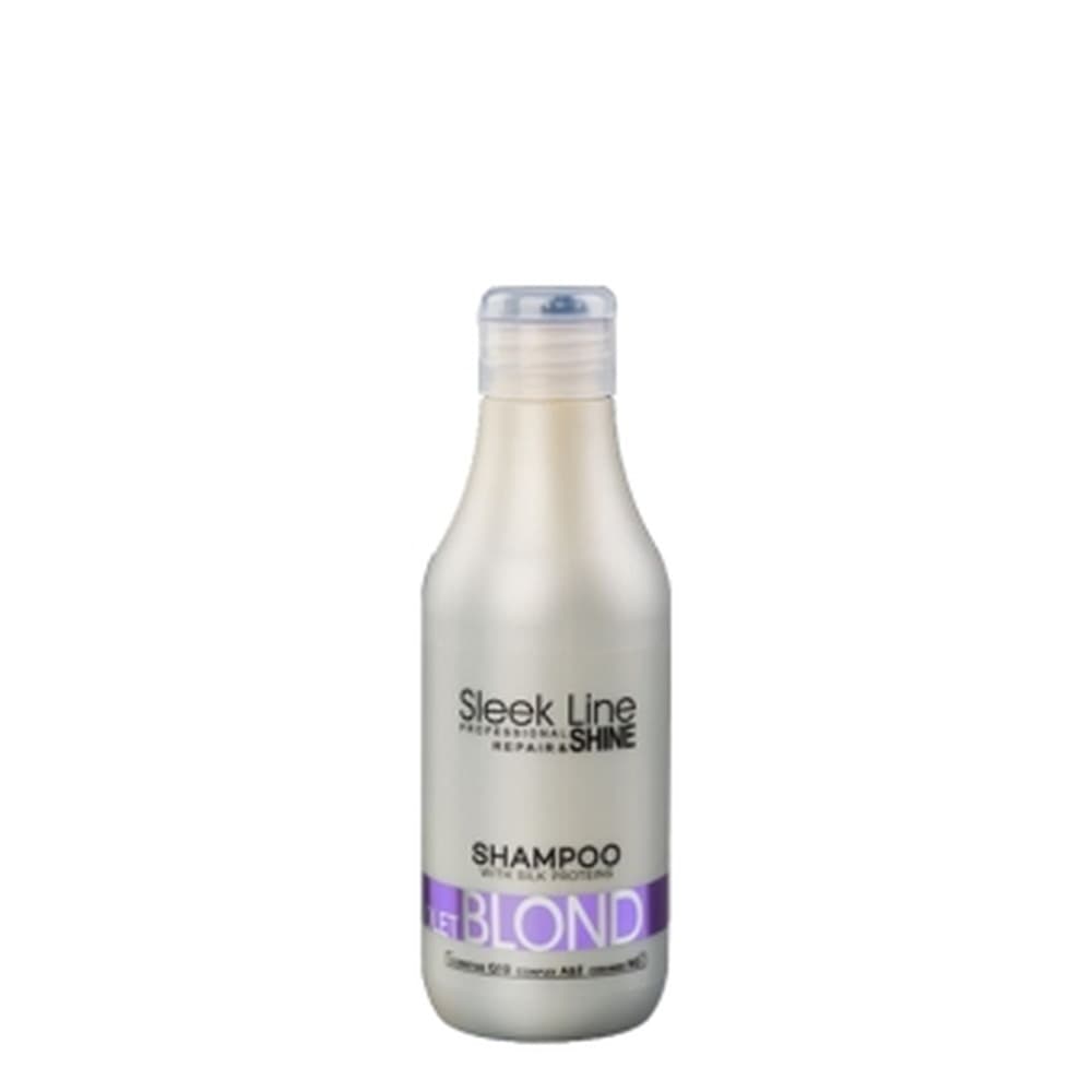 Stapiz Sleek Line Szampon do włosów blond i siwych Violet 300 ml