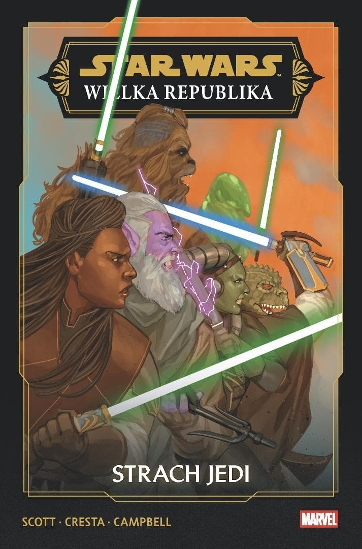 Star Wars Wielka Republika Faza III Strach Jedi - Komiks Cavan Scott Marika Cresta